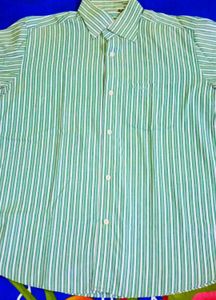 Striped Sea Green Shirt