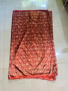 Elegant Red Silk Saree🏷️