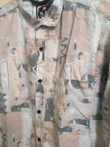 Patterned Casual Shirt