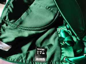 Shiny Sexy Shein Strapless Corset Top