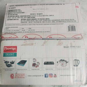 Prestige Electric Cooker With Additional Pan🥘