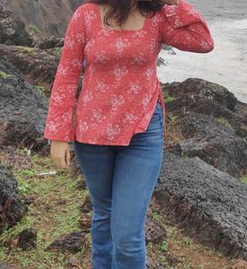 Floral Print Top