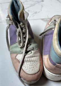 Colorful 8 size High-Top Sneakers