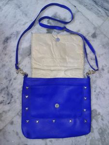 Blue Color Sling Bag