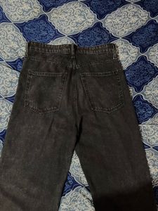Y2k H&amp;M Charcoal Baggy Jeans
