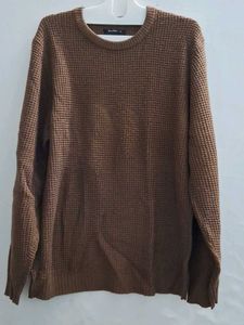 Brown Knit Sweater