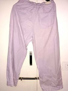 Lavender Wide Leg Jeans