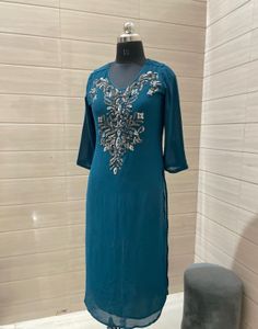 Boutique Designer Embroidered Kurta For Women