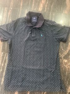 Patterned Polo T-Shirt