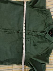 Allen solly casual shirt, size-40,slim, solid, cut