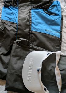 Stylish Blue &amp; Black Raincoat