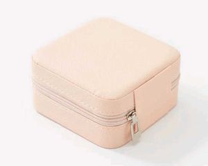 Pink Travel Jewelry Box
