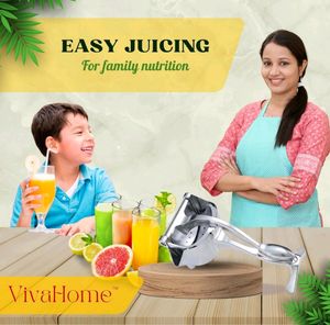 VivaHome Aluminum Hand Juicer 3 Piece Available