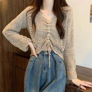 Crochet Knit Cardigan
