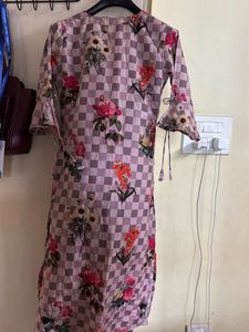 Mauve Beautiful Libas Kurti