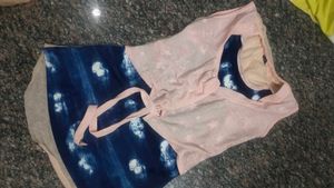 Cute Blue & Pink Dress