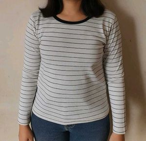 Striped Long Sleeve T-Shirt