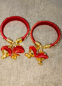 Red & Gold Wedding Bangle Set