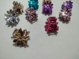 Metallic 20 Pcs Mini Claw Clips For Kids