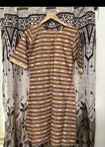 Pure Cotton Jute Color Elegant Top