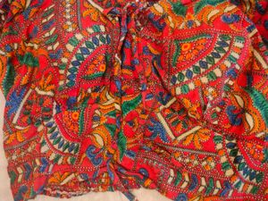 Vibrant Boho Padded Crop Top