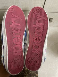 Floral Superdry Casual Shoes