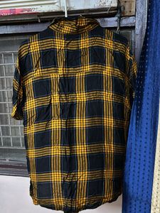 Check Design Shirt