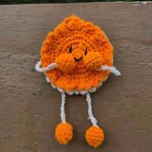Crochet Biscuit Character Toy And Key Chain