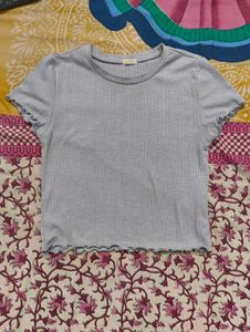 Lavender Crop Top