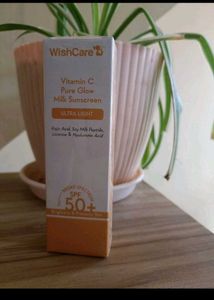 Wishcare Sunscreen Spf 50+ New Seal Pack No Coin