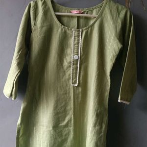 Olive Green Kurti