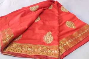 Elegant Embroidered Saree Sale New