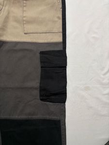 Color Block Cargo Pants
