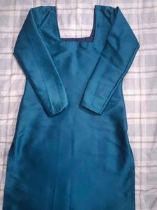 Teal Blue Kurta
