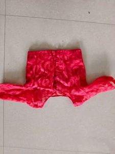 Boat Neck Pink Blouse