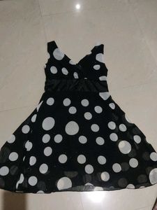 Polka Dot Mini Dress