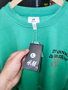 H&amp;M UNISEX OVERSIZE BAGGY SWEATSHIRT 🤩🔥❤️‍🔥