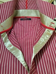 Striped Button-Down Shirt