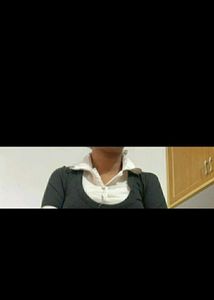 Black &amp; White Fitted Top