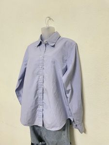 Marks &amp; Spencer Oversized Formal Strip Shirt