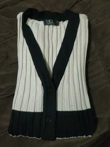 Striped Long Sleeve Top/Cardigan