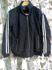 Men's Black Striped Jacket