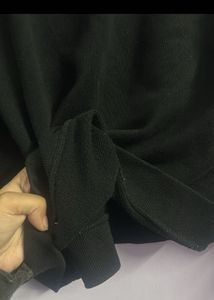 Abstract Face Graphic Sweatshirt