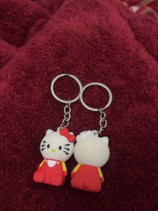 HELLO KITTY KEYCHAIN COMBO OF 2