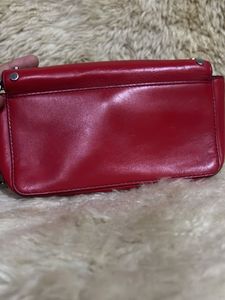 Michael Kors Red Crossbody Bag