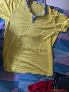 Yellow Casual Shirt