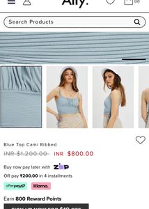 Bubblegum Blue Rigged Top