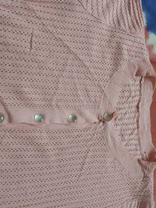 Pink Casual Shirt For Women&#39;s