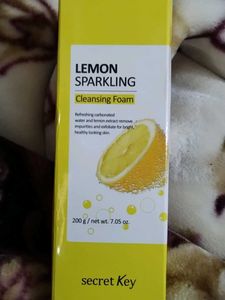 Lemon Sparkling Cleansing Foam