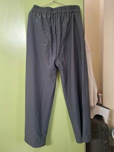 DressBerry Grey Parallel Trousers